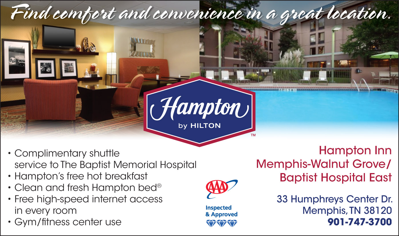 Hampton Inn By Hilton Memphiswalnut Grove/baptist Hospital East