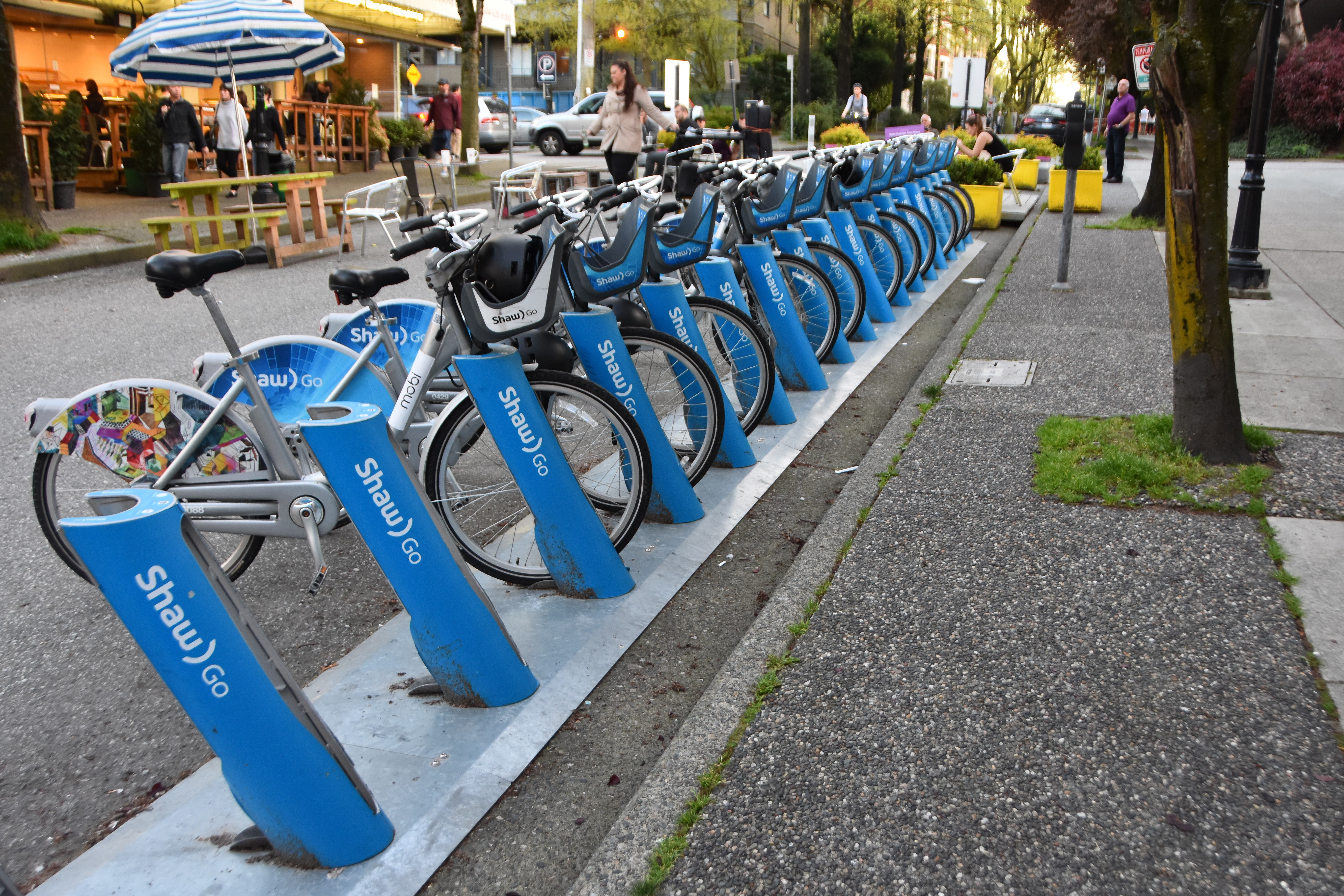 shaw go bikes stanley park