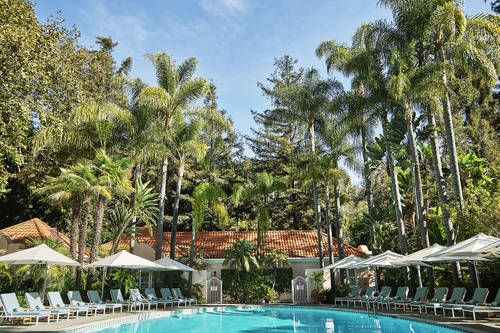 Pool at Hotel Bel-Air  Dorchester Collection