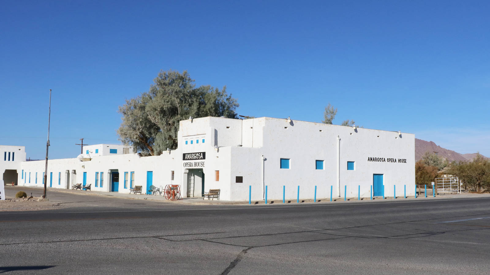 Marta Becket's Amargosa Opera House and Hotel in Death Valley Junction ...