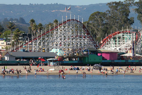 Santa Cruz Beach Boardwalk Amusement Park - California's Classic