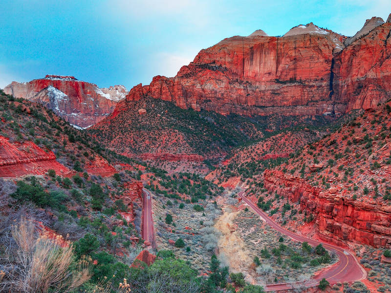 Zion Canyon Scenic Byway Road Trip