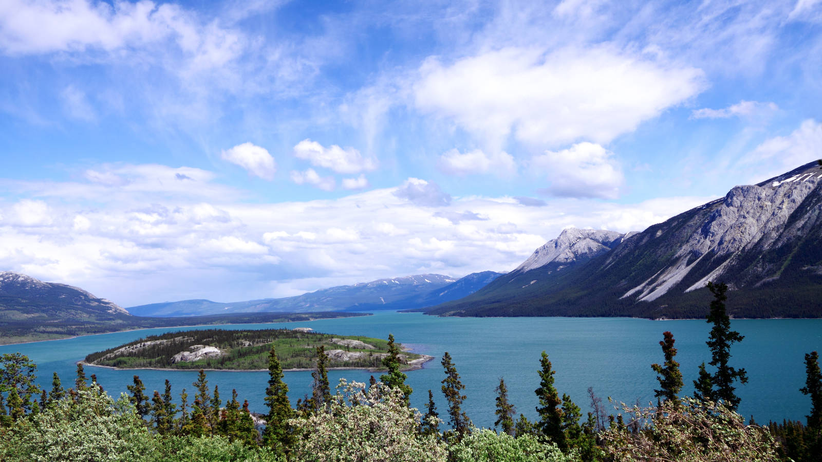 Klondike Scenic Highway Route Trip Canvas