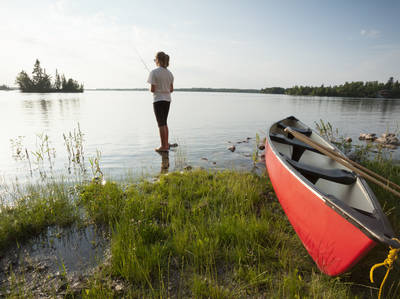 Manitoba's Scenic Trans Canada Hwy 1, Ontario Border to Sandilands Park