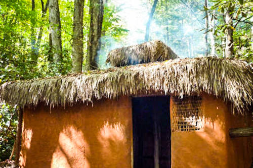 Oconaluftee Indian Village Cherokee Nc